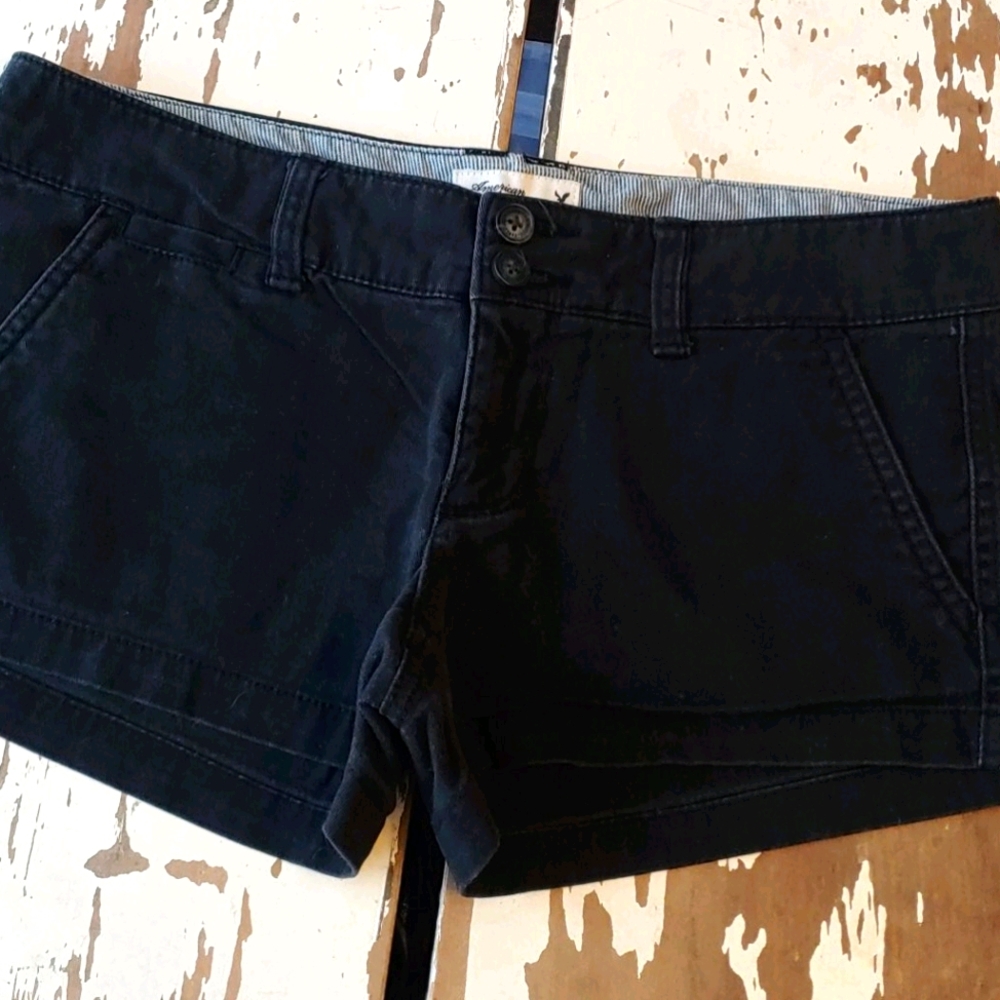 AEO On The Cheeky Side Preppy Fire Shorts - Low Rise!